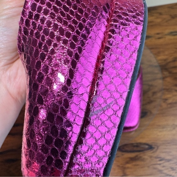 BP. Be Proud Pride Gender Inclusive Fynn Ankle Strap Platform Pump - Picture 7 of 14